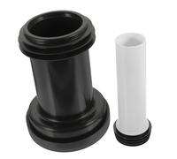 Gatuida 2 pièces Tube de Raccordement Wc Épaissi pour Chasse Eau Tuyau Évacuation Allongé avec Joint Étanchéité pour Salle de Bain et Toilettes Installation Facile et Anti-odeur