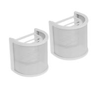 Gatuida 2 pièces U Forme Microphone Pop Filter Lot de Couvre-micro Anti-vent à Main Protection Anti-projections pour Micro Portable Bonnette Microphone Isolation Acoustique Blanc