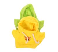 Gatuida 2 pièces Vêtements pour Ours Peluche Hoodie Peluche pour Poupée Accessoires de Décoration pour Jouets Chiffon Pulls Remplaçables pour Peluches de Vert et Jaune