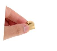 Gatuida 2 Pièces Vis Cuivre Miniature pour Petits Accessoires de Réparation Jeu de Fixations Précises