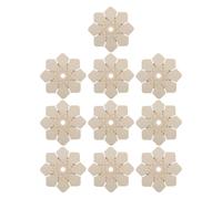 Gatuida 20 disques à tresser pour bracelets, disque à 8 fentes pour cordons de perles Kumihimo, plaque à tresser, planche à tisser pour bracelets DIY, plaque à perler en bois