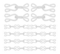 Gatuida 20 kits de couture à agrafes : fermetures de rechange pour pantalons et vêtements | Boutons-pression à coudre pour soutiens-gorge, vêtements, pantalons et jupes