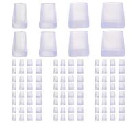 Gatuida 20 paires de protège-talons pour chaussures à talons hauts et escarpins femme - Petits embouts de réparation en plastique - Embouts de protection pour événements extérieurs (herbe,