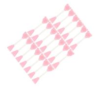 Gatuida 20 pièces Brosse Silicone Visage Double Embout Applicateur Masque Bear Design Brosse Nettoyage Douce Multifonction Pour Soins Peau Massage Facial et Maquillage