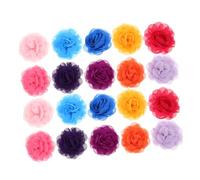 Gatuida 20 Pièces Collier pour Chien avec Chiffon Multicolores Accessoires Élégants pour Animaux Nœuds pour et Chiots pour et Sorties