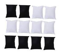 Gatuida 20 pièces Coussins Présentoirs pour Bracelets et Montres Lot de Noir et Blanc Oreillers Accessoires de Rangement pour Bijoux Présentation et Soutien des Bracelets et Montres
