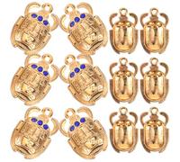Gatuida 20 Pièces de Breloques en Alliage Doré Forme Scarabée Ancien pour Bijoux Égyptiens Soi-même, Pendentifs et Bracelets Diy, Accessoires Créatifs pour Loisirs Artisanaux