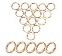 Gatuida 20 Pièces Écrous Laiton pour Lampes Bagues de Collier à Filetage Fin Accessoires de Réparation Luminaire Joint Détanchéité Huile Matériel pour et Maintenance de Luminaires