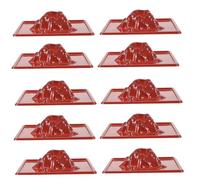 Gatuida 20 Pièces Maquette D'activité Éducative Expériences D'éruptions Projet Scientifique pour Fabrication De Maquettes