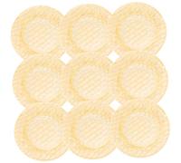 Gatuida 20 pièces Miniature Woven Paper Doll Hats DIY Small Doll Accessories Lightweight Home Decor Craft