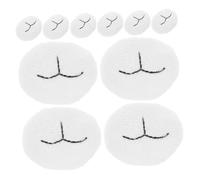 Gatuida 20 pièces Nez et Bouche Ours Blancs pour Artisanat Accessoires Sécurisés pour Fabrication de Poupées et Marionnettes Durables et Uniques pour Crochet Animal