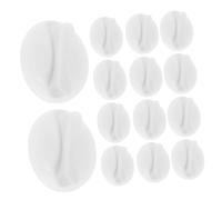 Gatuida 20 Pièces Plastic Ceiling Light Fixture Clips For Fluorescent Lamps Quick Installation Mounting Buckles For Office Lighting Covers