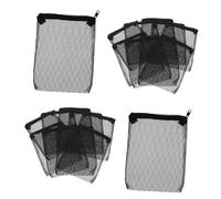 Gatuida 20 pièces Sachet Filtrant pour Aquarium Ensemble Maille Fine pour Filtration des Impuretés et Déchets Réutilisables et Lavables