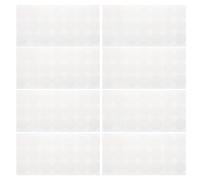 Gatuida 200 pastilles adhésives rondes double face pour caméra embarquée de voiture (5 cm / 1,97 pouce), en silicone haute résistance, pour la fixation sur pare-brise, les loisirs créatifs, les