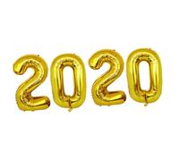 Gatuida 2020 Nombre Ballons Dorés Numérotés De Ballons De Fête Pour Décoration Couronne Pour Festival