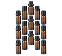 Gatuida 20pièces Flacons Verre De Rechargeables Pour Huiles Essentielles Vides Et Transparents Lot