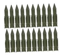 Gatuida 20pièces Lance-roquettes Jouet Fusée avec Parachute pour Garçon Fille Navette Spatiale Modèle Réduit Jeu De Simulation Spatial Éducatif