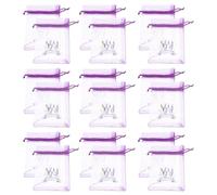 Gatuida 20pièces Sachets Filet Vides Pour Lavande Sacs à Cordon Pour Rangement Sachets Parfumés Multi-usages Vides Maille