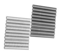 Gatuida 20pièces Tiges Fer Et Aluminium Pour Électrolyseur Chauffe-eau Anode De Remplacement Tiges De Test De Précision