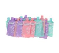 Gatuida 24 Pièces Contenant De Lotion Format Voyage Trousse De Toilette Plate Transparente Contenants De Voyage Plastique Pour Liquides Articles De Toilette