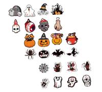 Gatuida 24 Pièces Décorations Suspendues Halloween Chauves Souris pour Maison Fête Ambiance Effrayante Accessoires Suspendus pour Porte Fenêtre Fête Dhalloween