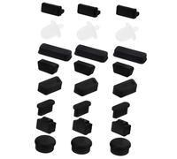 Gatuida 24Pièces Bouchons Poussière Silicone pour Ports USB de Protection Durable et Résistante Aux Températures pour Ordinateurs et Périphériques