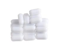 Gatuida 25 Pièces Barreaux Magnétiques Blancs Tiges De Mélange Pratiques Pour Applications Biologiques Chimiques Laboratoire