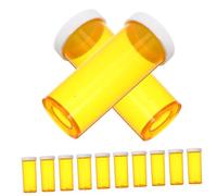 Gatuida 25 pièces Boîte Pilules Portable Étanche Mini Flacons PP Résistants Organiseur Voyage Léger Compartiments Pratiques pour Urgence Extérieur