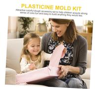 Gatuida 25 pièces Kit Outils de Modelage Argile avec Moules et Extrudeur Ensemble Accessoires DIY pour Pâte à Modeler pour Garçon Fille et Activités