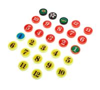 Gatuida 27 pièces Aimants de Remplacement pour Tableau Football Accessoires Magnétiques pour Entraînement Kit Renforcée pour