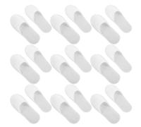 Gatuida 28 paires Pantoufles Jetables Antidérapantes à Bout Fermé Semelle EVA Épaisse Confortable Souliers Unisexes pour Invités Hôtels Spas et Voyage