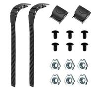 Gatuida 2ensemble Set De Sangles à Boucle Universelles pour Patins à roulettes Accessoires De Patinage Sangle Ajustable Et Fixation Stable pour Chaussures Patinage