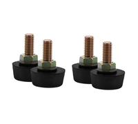 Gatuida 2paires Engine Bonnets Adjusters Pour Bumper Stop Hood Pin Compatible Avec Et Résistant Kit De Sécurisation