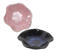 Gatuida 2pcs Bols à Condiments en Céramique pour Sauce Soja et Vinaigre, Petits Plats pour Apéritif, Adaptés aux Hot Pots Fêtes de Mariage Réutilisable