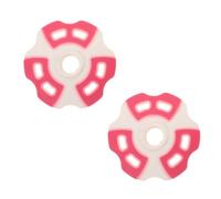 Gatuida 2pcs Paniers de Bâtons de Randonnée Ronds en Nylon, Accessoires de Ski, Installation Rapide, Adaptés aux Bâtons de Trekking pour Neige et Boue