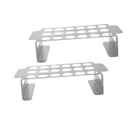 Gatuida 2pièces Acier Inoxydable pour Barbecue Support pour Jalapeños Et Cuisses De Poulet Accessoire pour Cuisiner Et Griller