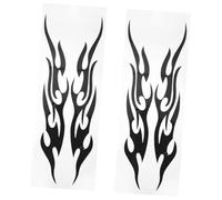 Gatuida 2pièces Autocollants De Flamme pour Voitures Et Décalques Décoratifs Auto-adhésifs Réfléchissants pour Véhicules Stickers Et Format