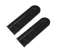 Gatuida 2pièces Cache Lame Tronçonneuse Barrière Protection Plastique Robuste Manchette Guide Chaîne pour Rangement Sécuritaire