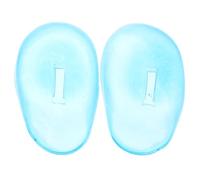 Gatuida 2pièces Cache Oreille Coiffeur Silicone Pour Protection Auditive Étanche Protège-oreilles Usage Salon Maison