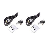 Gatuida 2pièces Cadenas avec Câble pour Ordinateur Portable Verrou pour Sécurité à Et Bureau