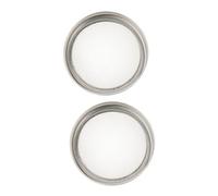 Gatuida 2pièces Couvercle de Germoir avec Passoire Intégrée pour Rinçage et Égouttage Lot pour Graines de Haricots Luzerne Brocoli et Autres Semences