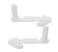 Gatuida 2pièces Crochet de Charnière de Porte Réfrigérateur Plastique Butée de Porte Congélateur pour Réparation Charnière Accessoires de Loquet Lourds Compatibles Marque Générale