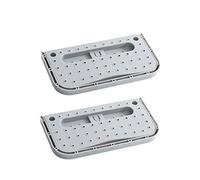 Gatuida 2pièces Étagère à Chaussures Murale Et Suspendue Support à Chaussures Adhésif Organisateur De Pantoufles Cintres à De Porte Étagère De Rangement pour Pliables