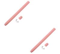Gatuida 2pièces Étui De Silicone pour Stylus Compatible avec Apple Pencil Housse Washable Et Réutilisable Design Original Carotte Rayures Et Salissures