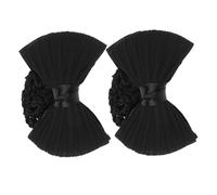 Gatuida 2pièces Filet à Chignon Avec Nœud Et Barrette Couvre-cheveux Pour Femmes Et Filles Maintien Ferme Des Cheveux Look Professionnel Sans Effort