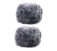 Gatuida 2Pièces Housse de Microphone Coupe Vent Accessoire Pratique pour Bruit et Protection les Éclaboussures
