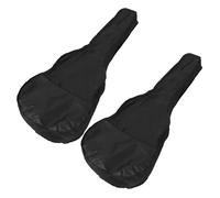 Gatuida 2pièces Housse De Transport pour Guitare Acoustique Imperméable Oxford pour Guitare Folk Et Ukulélé Sac De Rangement
