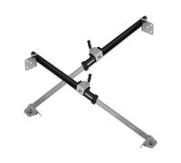 Gatuida 2pièces Loquet De Fenêtre Robuste Télescopique Butée pour Fenêtres à Battants Verrou De Quincaillerie pour Volets Charnière Accessoires De