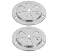 Gatuida 2pièces Lot De Évent De Four Acier Inoxydable De Rechange Pour Dissipation De Chaleur Et Ventilation Facile à Installer Pour Four Et Thermostat
