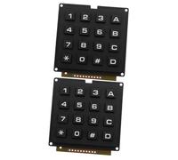 Gatuida 2pièces Module Clavier Industriel Touches Matrices pour Microcontrôleur Clavier Et Fiable pour Environnements Techniques